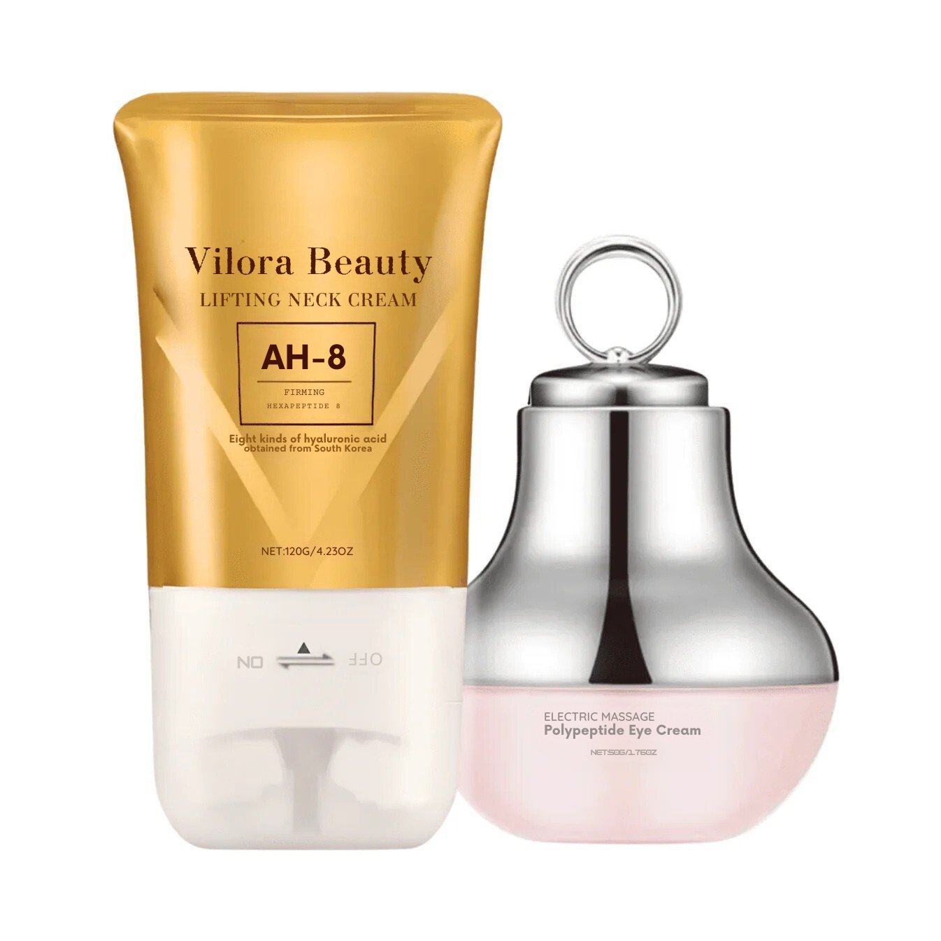 Neck Firming Cream & Red Light Massager