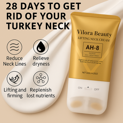 Neck Firming Cream & Red Light Massager